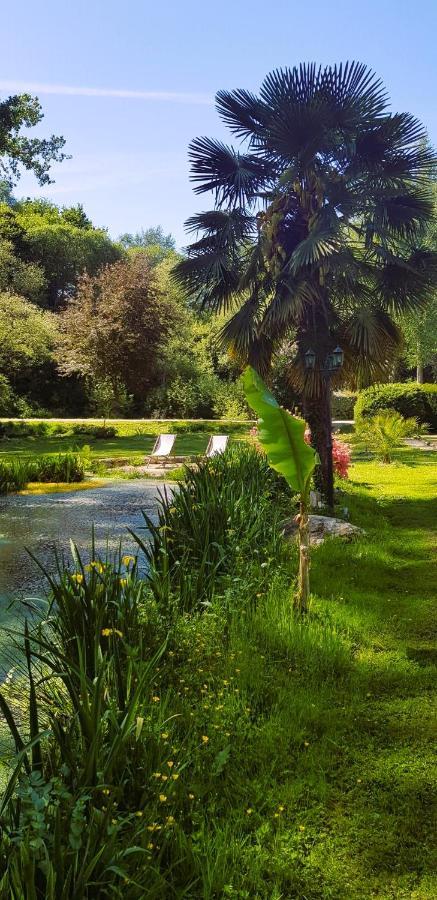 Le Vieux Moulin Gites - A Charming Stone Cottage With Garden View And Seasonal Pool Guegon Luaran gambar