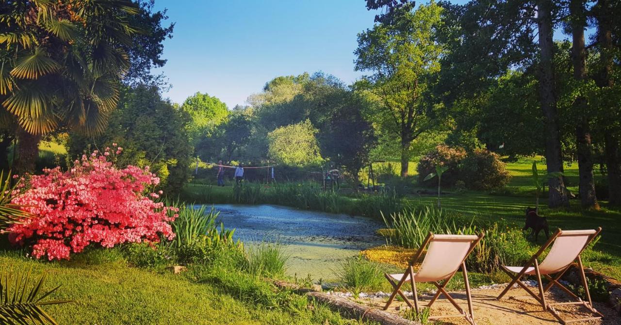 Le Vieux Moulin Gites - A Charming Stone Cottage With Garden View And Seasonal Pool Guegon Luaran gambar